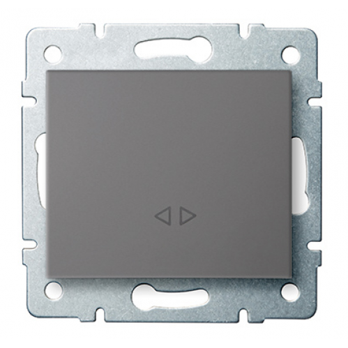 Obrázek pro Kanlux Jednopáčkový krížový vypínač č.7 Mowion LOGI 02-1070-141 grafit