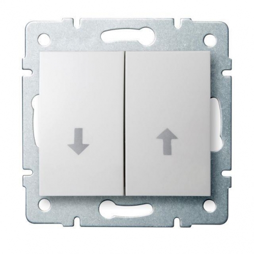 Obrázek pro Kanlux Žalúziové tlačidlo Mowion LOGI 02-1310-102 biele