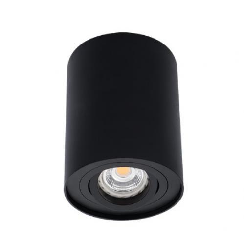 Obrázek pro Kanlux Stropné bodové prisadené svietidlo BORD DLP-50-B valcové (čierna)