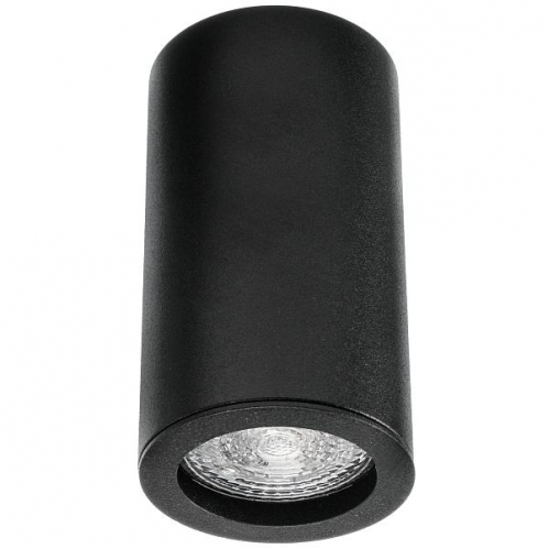 Obrázek pro Stropné bodové prisadené svietidlo PARMA valcové (čierna pieskovaná)