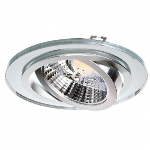 Obrázek pro Sklenené bodové podhľadové svietidlo nastaviteľné GLASSO-O-S-111 AR111 , ES111 , QR111 (číra)