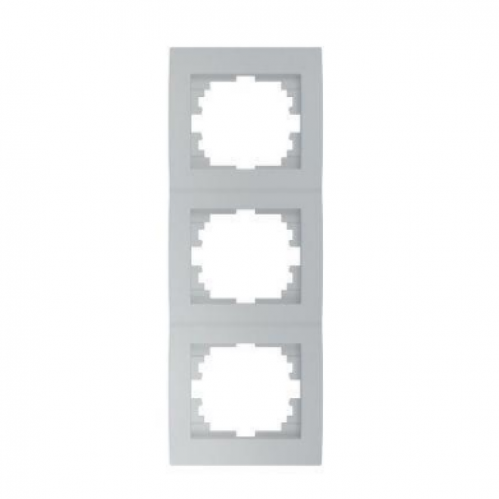 Obrázek pro Kanlux Rámček-3 vertikálny Mowion LOGI 02-1530-043 strieborný