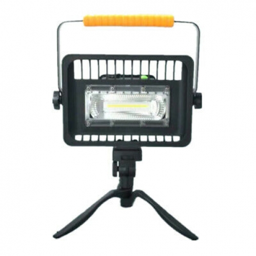 Obrázek pro Prenosný LED REFLEKTOR 30W COB Studená biela s výstražným osvetlením  