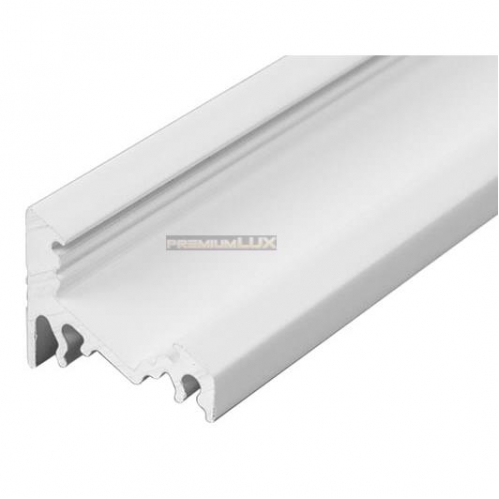 Obrázek pro Led profil rohový hliníkový Corner10 biely bez krytky - 1m