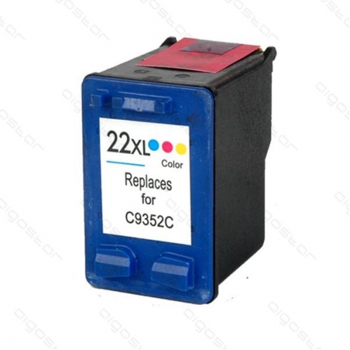 Obrázek pro 1x HP 22XL C9352C COLOR - farebná 18ml - kompatibil- s čipom