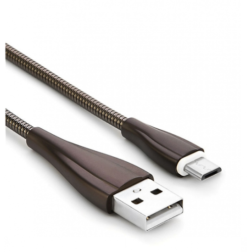 Obrázek pro Vysokorýchlostný flexibilný nabíjací dátový kábel VONK USB 2.0/Micro USB , 1.0M . 2,4A
