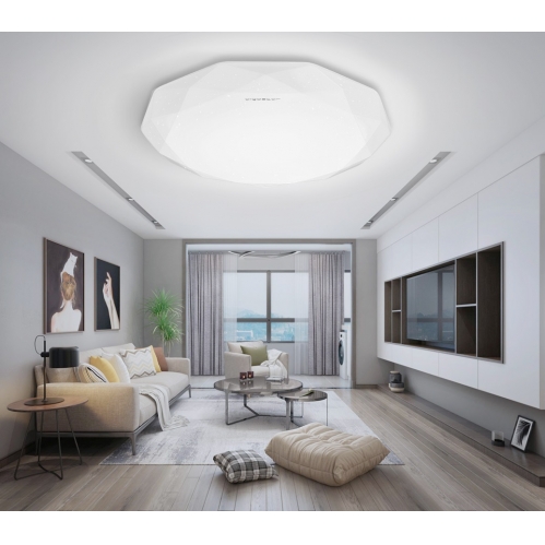 Obrázek pro Led Ceiling kruhový biely DIAMOND 12W/1300lm , 268mm , Neutrálna biela