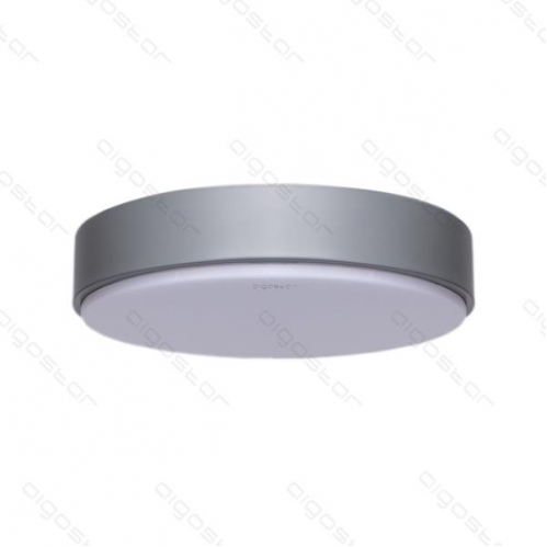 Obrázek pro Led Ceiling kruhový sivý prisadený 20W/1000lm , 300mm , Neutrálna biela