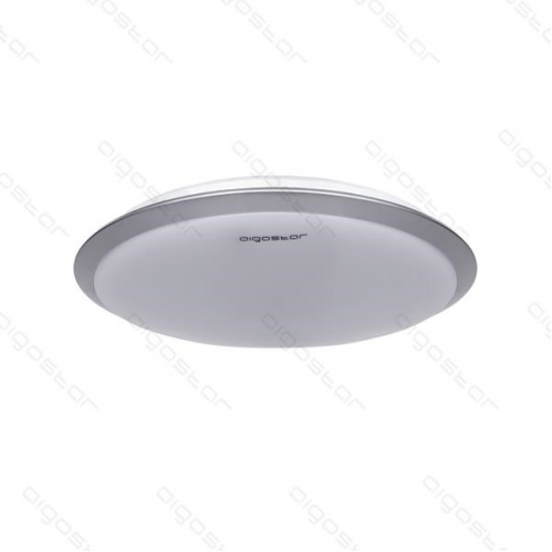 Obrázek pro Led Ceiling kruhový strieborný LIGHT09 24W/1800lm , 380mm , Neutrálna biela