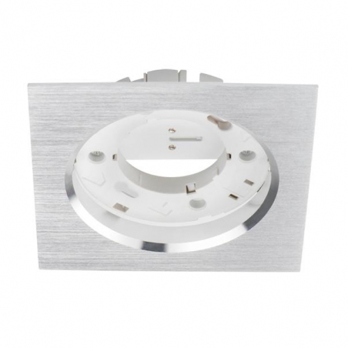 Obrázek pro Stropné bodové podhľadové svietidlo FURNI pevné pre žiarovku GX53 (Brúsené striebro)