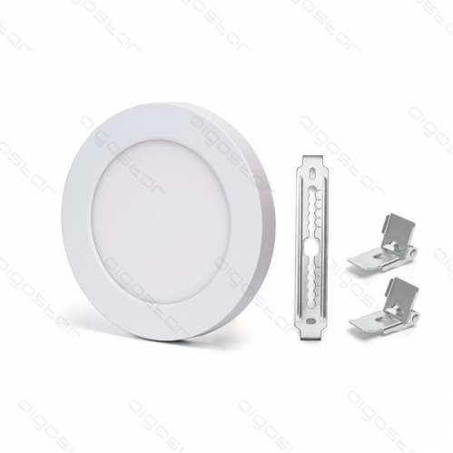 Obrázek pro Univerzálny Led Panel kruhový biely 12W/850lm 164mm s nastaviteľným montážnym otvorom a nastaviteľnou farbou svetla 3000K/4000K/6000K