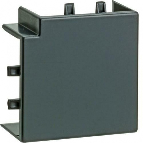 Obrázek pro HAGER Tehalit Vnútorný roh plochý pre Elektroinštalačnú plastovú lištu, spojka čierna 20x35mm
