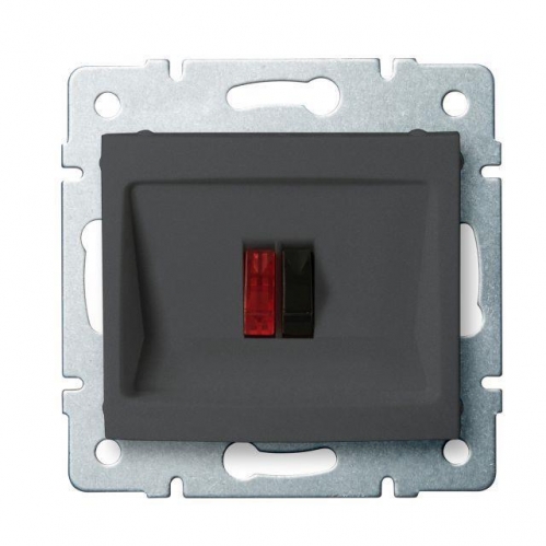 Obrázek pro Kanlux Reproduktorová Zásuvka Mowion LOGI 02-1450-041 grafit