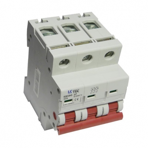 Obrázek pro LC-Tec Vypínač na DIN lištu 3P 40A