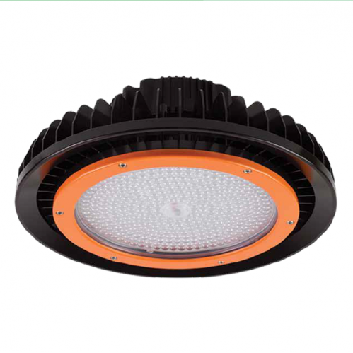 Obrázek pro Stmievateľný LED priemyselný reflektor HIGH BAY COMPACT D 260mm 150W/19500lm IP65 , IK08 , Neutrálna biela