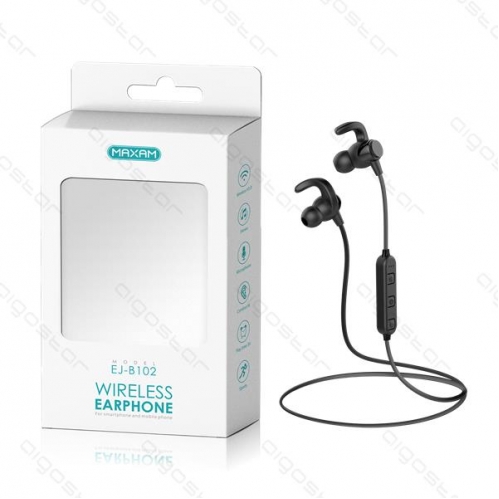 Obrázek pro Bezdrôtové športové magnetické slúchadlá EJ-B102, Čierne