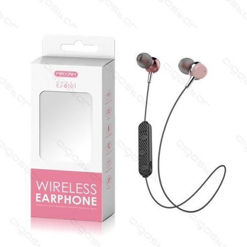 Obrázek pro Bezdrôtové športové magnetické slúchadlá EJ-B101, Ružové
