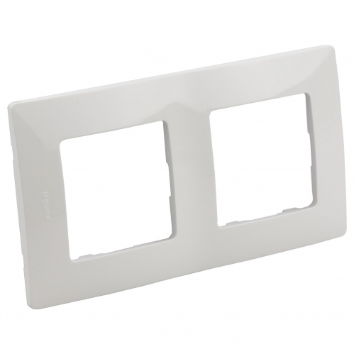Obrázek pro LEGRAND Niloe Rámček-2 univerzálny 665002 biely