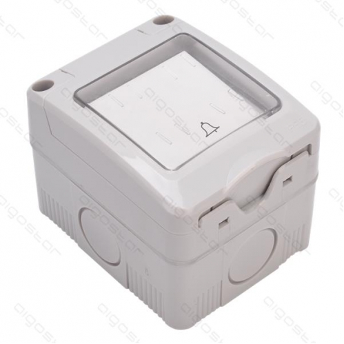 Obrázek pro Vodeodolné Zvončekové tlačidlo na stenu , IP55