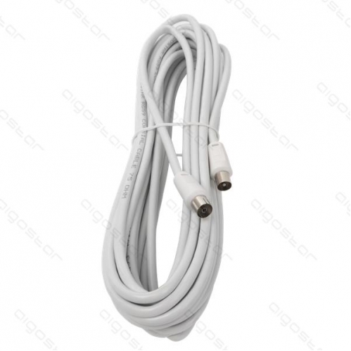 Obrázek pro Anténny, koaxiálny TV kábel 8M biely