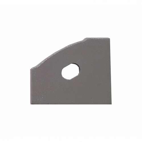 Obrázek pro Koncovka pre rohový profil MiniLUX Ľavá - sivá