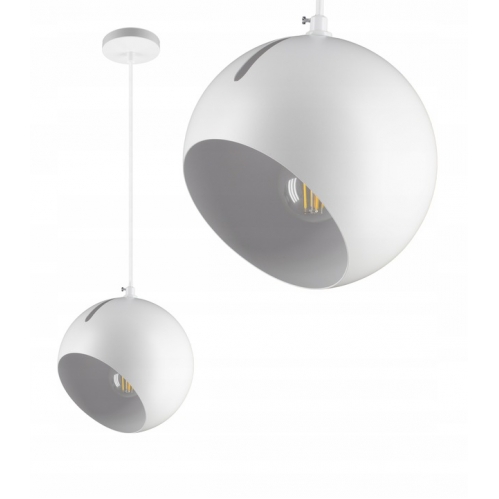 Obrázek pro Závesný luster 1xE27/230V/Biela