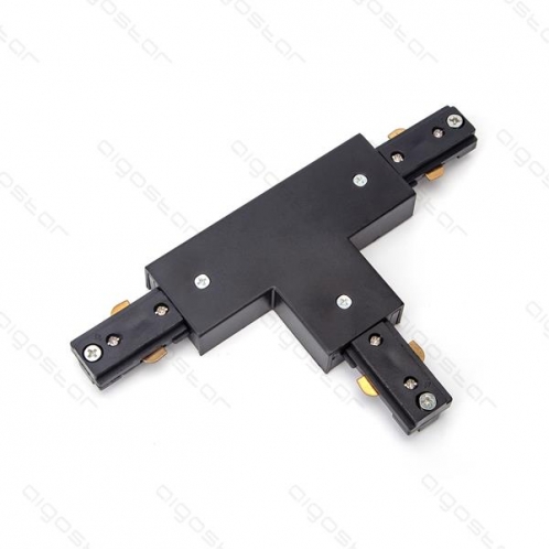 Obrázek pro T Spojka pre 1-fázový koľajnicový systém čierna