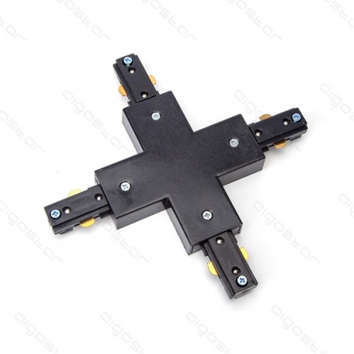 Obrázek pro X Spojka pre 1-fázový koľajnicový systém čierna