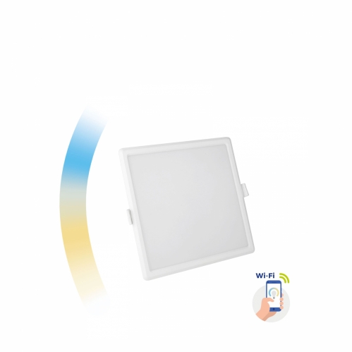 Obrázek pro SMART LED panel štvorcový biely 12W/1150lm 162mm CCT