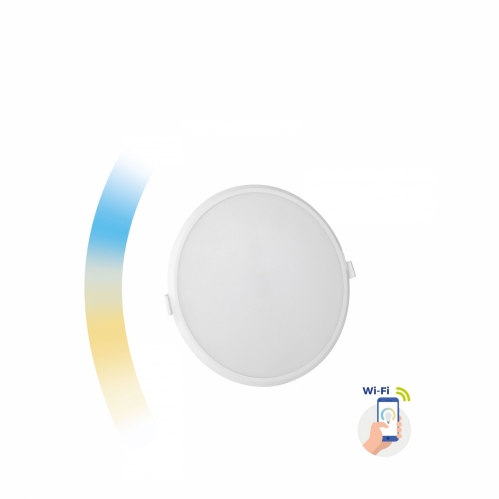 Obrázek pro SMART LED panel kruhový biely 22W/2000lm 215mm CCT