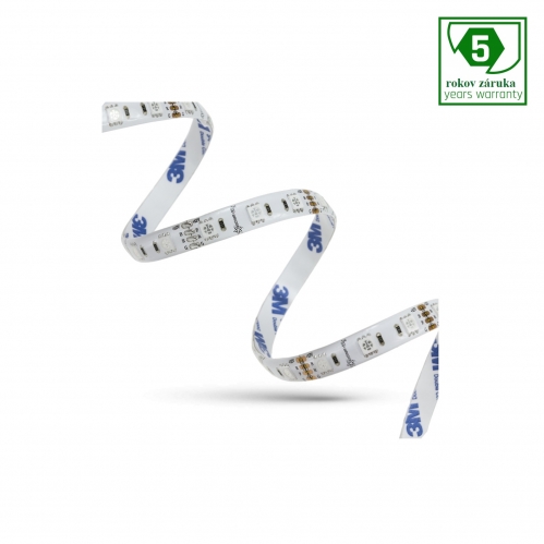 Obrázek pro Profi LED pás prachuvzdorný IP20 12w/m , 60led/m , 12V DC - RGB - 1m so ZÁRUKOU 5 ROKOV!