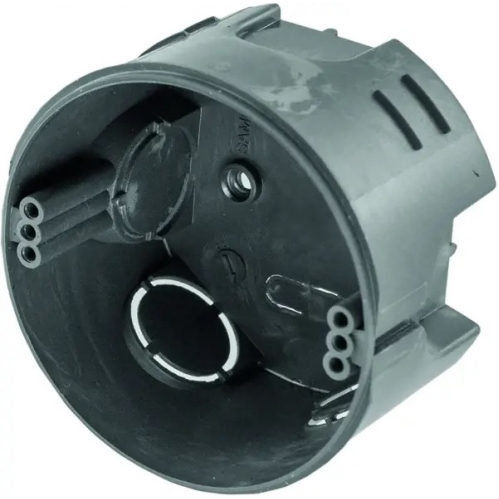 Obrázek pro Elektro-inštalačná krabica pod omietku , 60mm, čierna