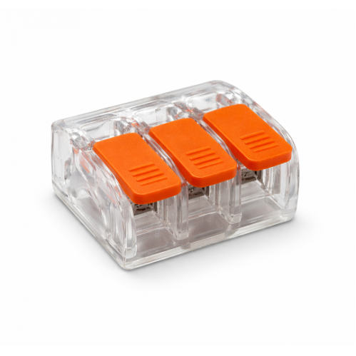 Obrázek pro Spojovacia svorka zaklapávacia 3x4mm2