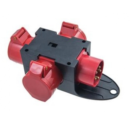 Obrázek pro Adaptér , elektrická rozvodka R-BOX MINI 400V 3x16A IP44