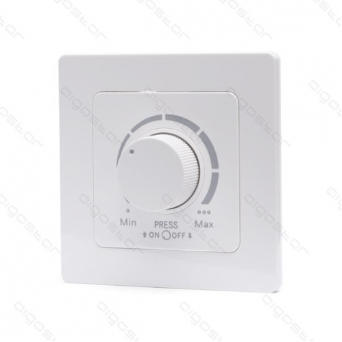 Obrázek pro Aigostar Stmievač otočný s rámčekom biela