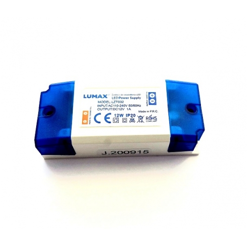 Obrázek pro Nábytkový LED napájací zdroj pre LED pásy - 12V/12W , IP20