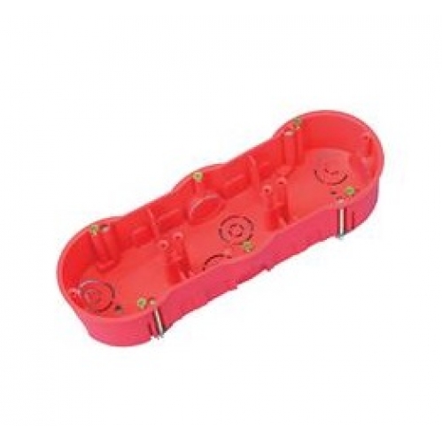 Obrázek pro Elektro-inštalačná krabica do sadrokartónu trojitá , 60mm bezhalogénová