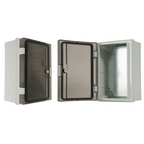 Obrázek pro Rozvodná skriňa rozvádzač na omietku, IP65 , IK10 s priehľadnými dvierkami