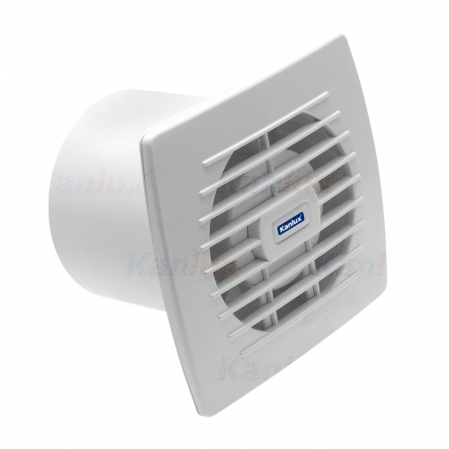 Obrázek pro Kanlux Nástenný ventilátor do kúpelne a WC, 19W , Ø100 so spätnou klapkou