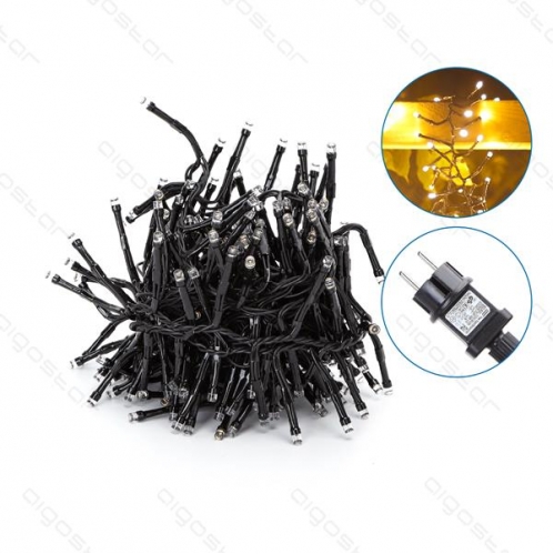 Obrázek pro LED Vianočné osvetlenie - reťaz, 500 diód, 10m, IP44, 230V - Teplá biela