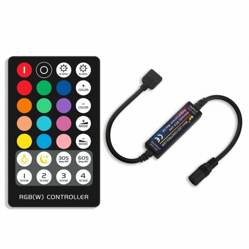 Obrázek pro RF ovládač RGB + diaľkové ovládanie , 12/24V DC , 72/144W