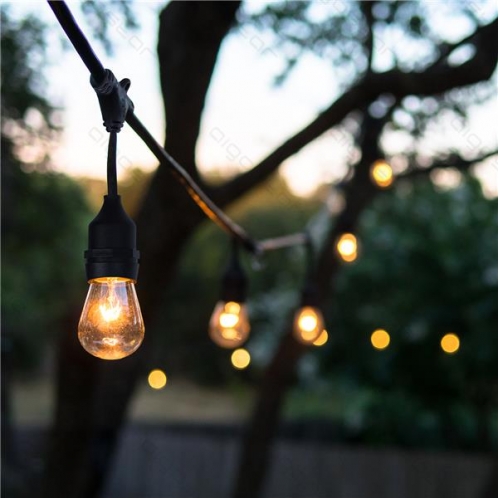 Obrázek pro Svetelná dekoračná reťaz , girlanda , 10xE27 , 230V , 5M