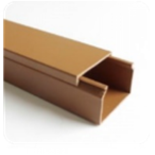 Obrázek pro Elektroinštalačná plastová lišta svetlo hnedá 25x15mm 2m