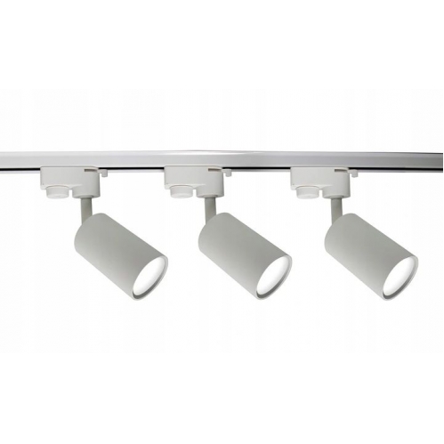 Obrázek pro Sada LINEA Lišta 1-fázová pre koľajnicové systémy biela, 1M + 3ks svietidlá 1xGU10