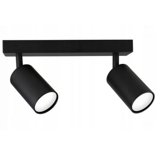 Obrázek pro SPOTI Prisadený Luster 2xGU10/230V/Čierna