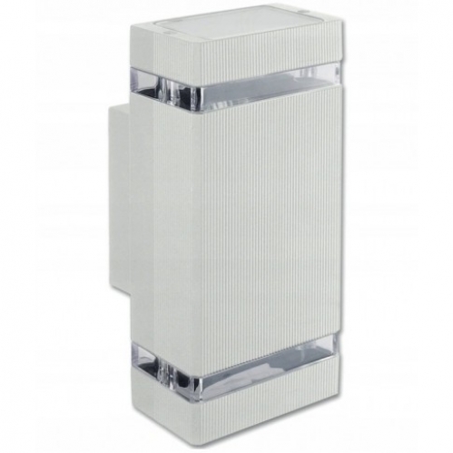 Obrázek pro CARLO Nástenné vonkajšie svietidlo 2xGU10/230V/Biela