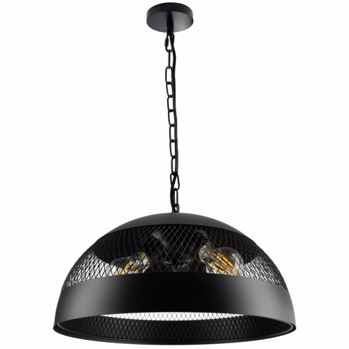 Obrázek pro Závesný luster 3xE27/230V/Čierna