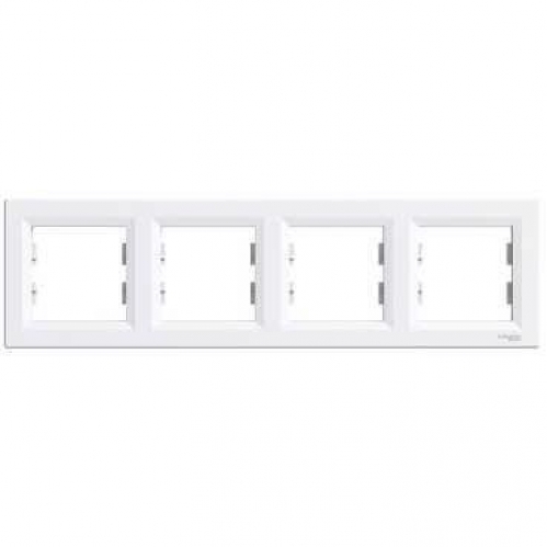 Obrázek pro SCHNEIDER Electric Rámček-4 Asfora biely
