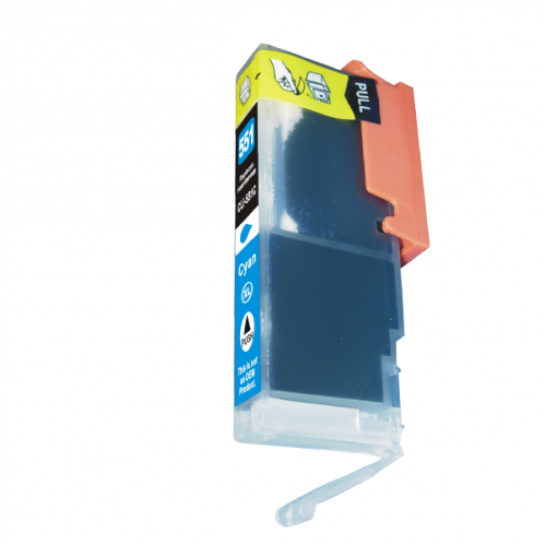 Obrázek pro 1x Canon CLI - 551 C (13ml) - modrá - kompatibil