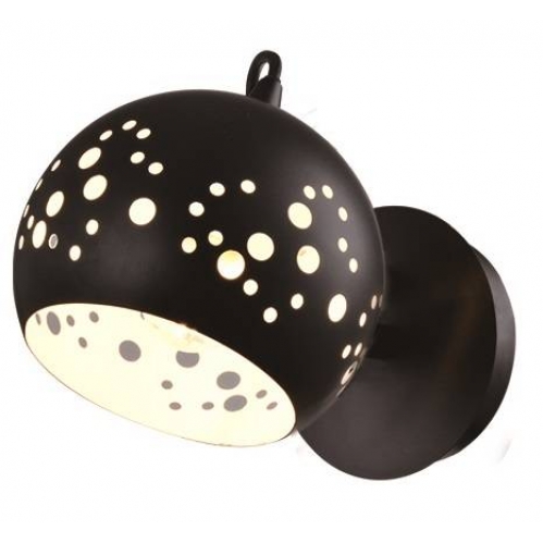 Obrázek pro Nástenné svietidlo AGURO 1xE27/230V/Čierna